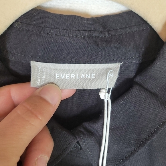 EVERLANE The Field Dress in Black, sz Medium - Picture 10 of 16